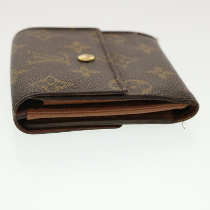 LOUIS VUITTON Monogram Portefeuille Elise Wallet M61654 LV 39872