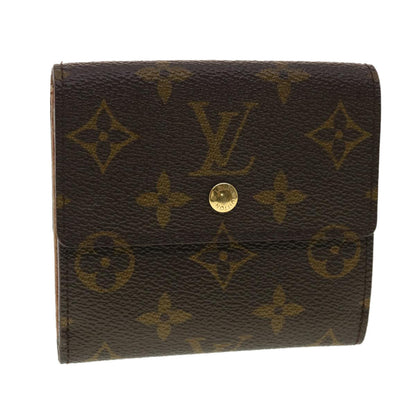 LOUIS VUITTON Monogram Portefeuille Elise Wallet M61654 LV 39877