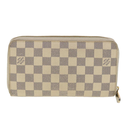 LOUIS VUITTON Damier Azur Zippy Organizer Long Wallet N60012 LV 39889