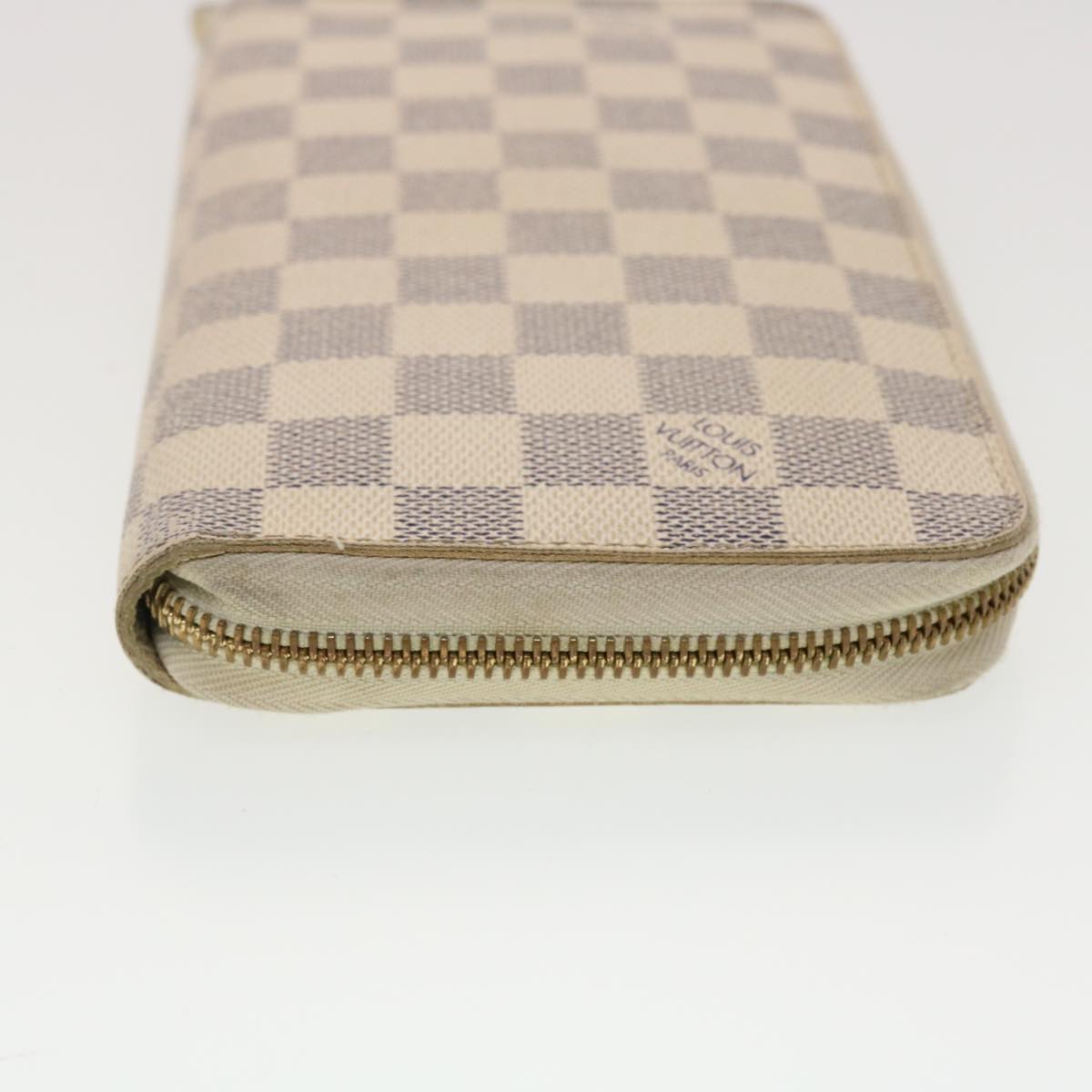 LOUIS VUITTON Damier Azur Zippy Organizer Long Wallet N60012 LV 39889