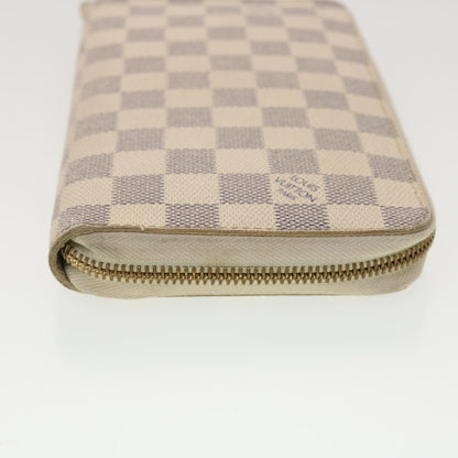 LOUIS VUITTON Damier Azur Zippy Organizer Long Wallet N60012 LV 39889