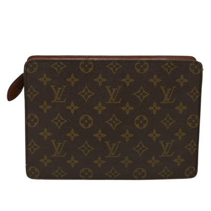 LOUIS VUITTON Monogram Pochette Homme Clutch Bag M51795 LV 39891