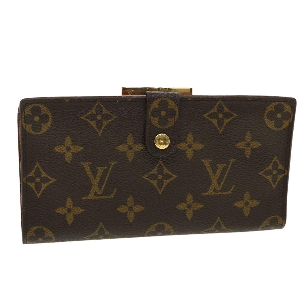 LOUIS VUITTON Monogram Continental Long Wallet T61217 LV 39929