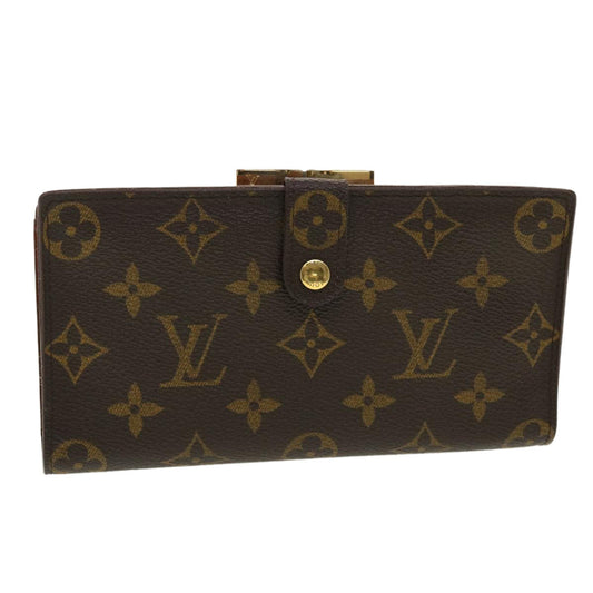 LOUIS VUITTON Monogram Continental Long Wallet T61217 LV 39929