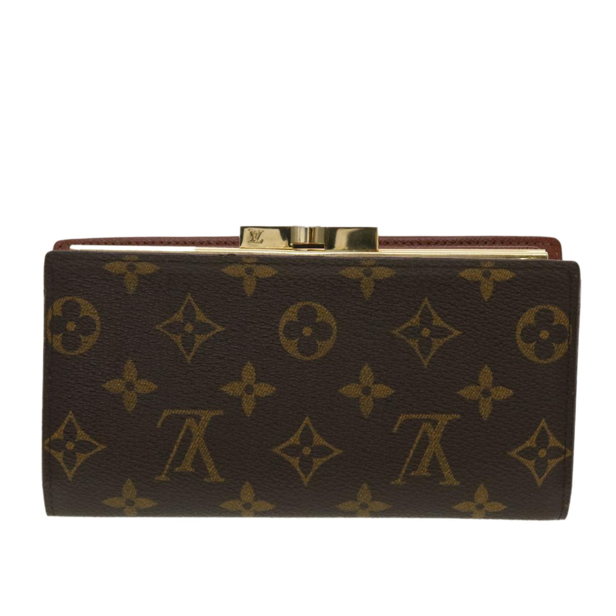 LOUIS VUITTON Monogram Continental Long Wallet T61217 LV 39929