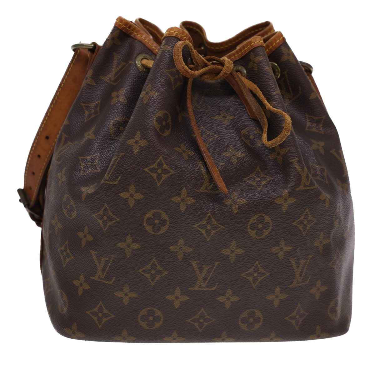 LOUIS VUITTON Monogram Petit Noe Shoulder Bag M42226 LV 39980
