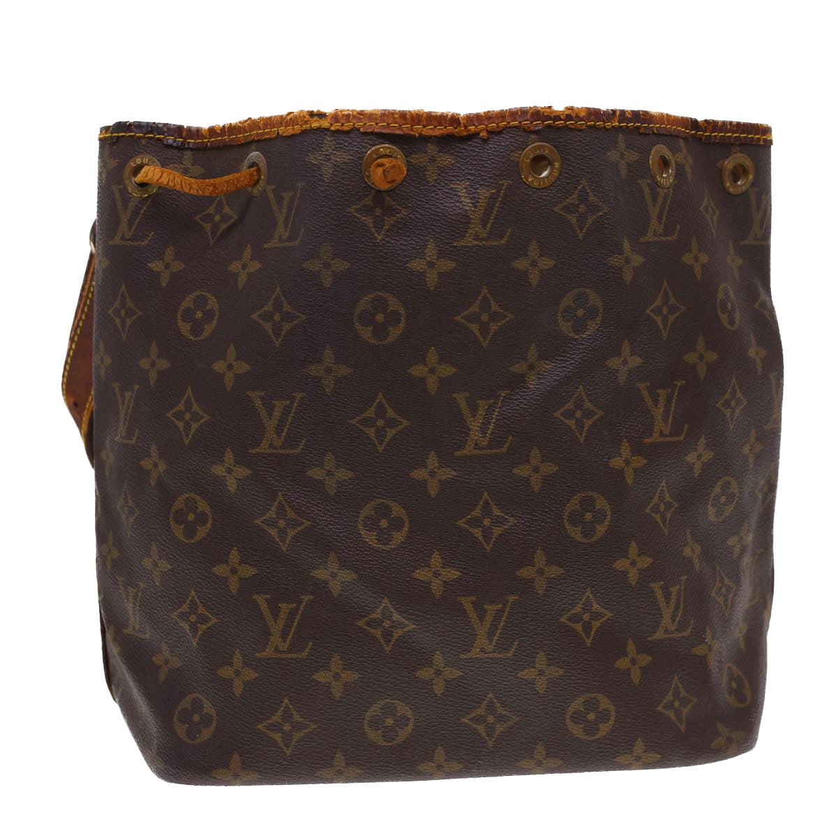 LOUIS VUITTON Monogram Petit Noe Shoulder Bag M42226 LV 39981