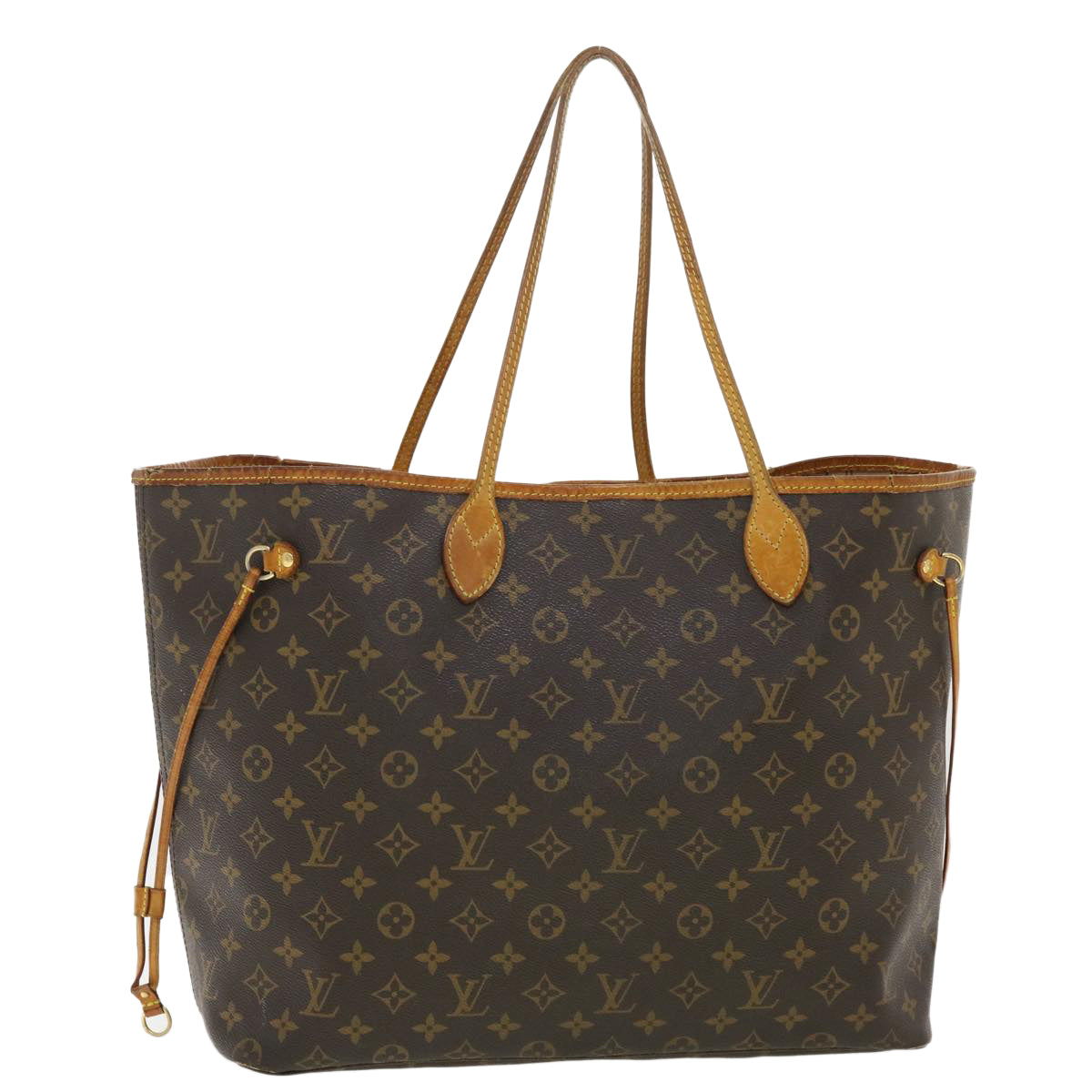 LOUIS VUITTON Monogram Neverfull GM Tote Bag M40157 LV 39983