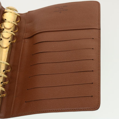 LOUIS VUITTON Monogram Agenda MM Day Planner Cover R20105 LV 39996