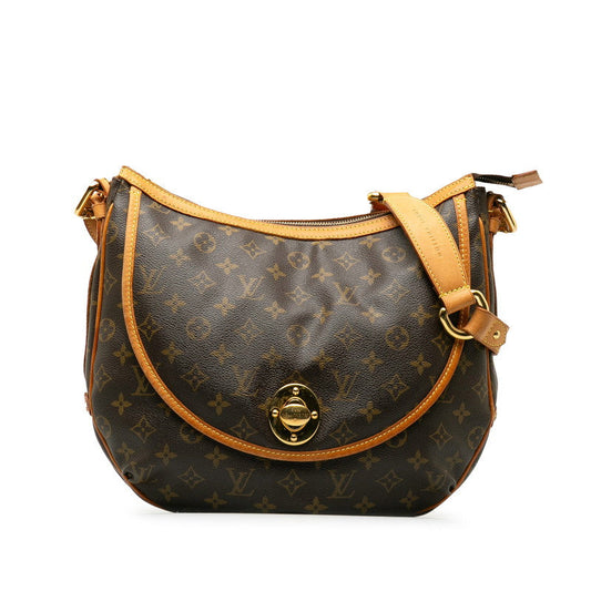 Louis Vuitton Vintage Tulum GM Shoulder Bag M40075 Brown Monogram