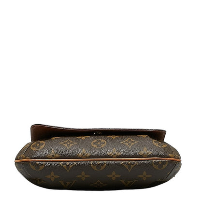 Louis Vuitton Monogram Salsa Short Shoulder Bag M51258 Brown PVC Leather Lady Louis Vuitton