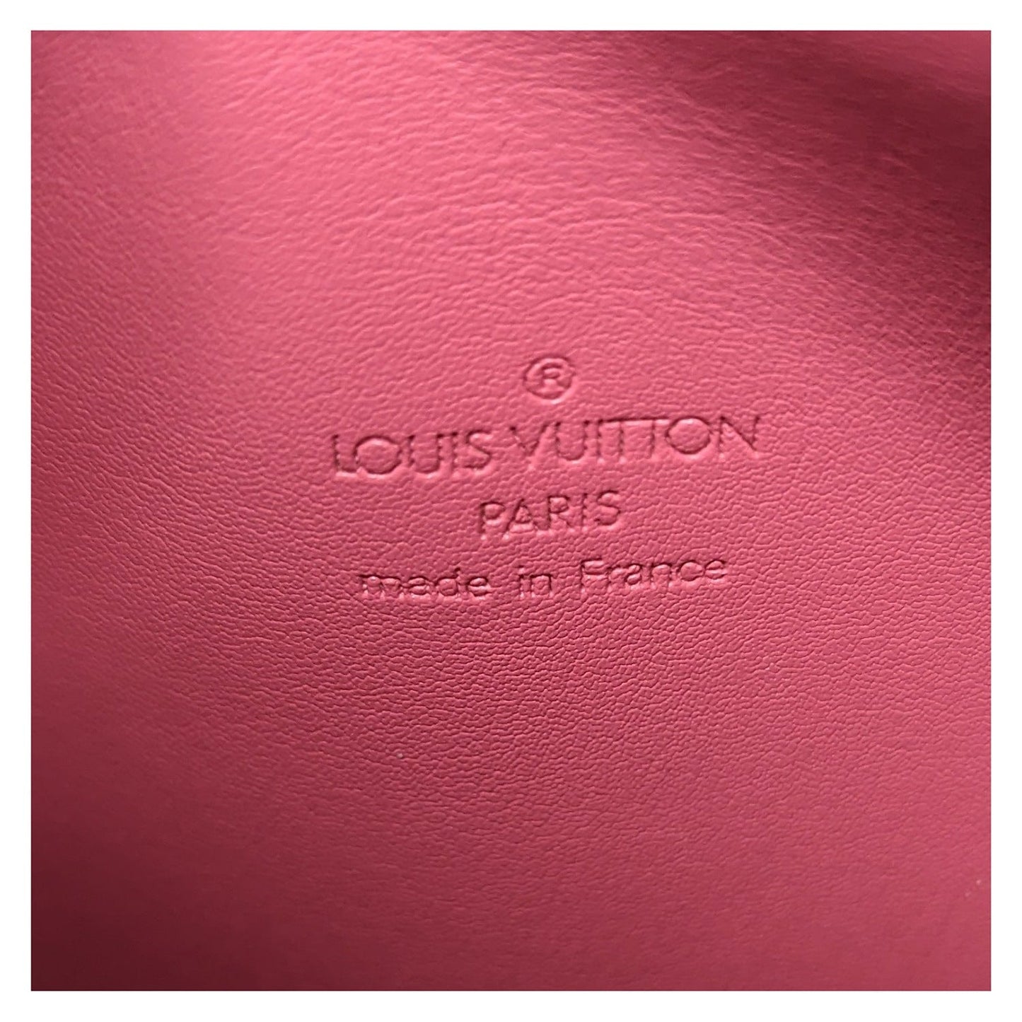 Louis Vuitton Pink Monogram Vernis Bedford Handbag