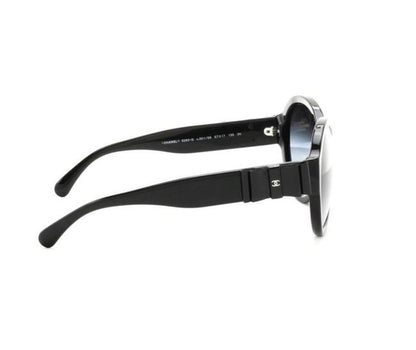 Chanel Interlocking Bow & Logo Sunglasses