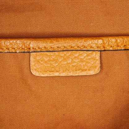 Tan Burberry Haymarket Check Canterbury Tote