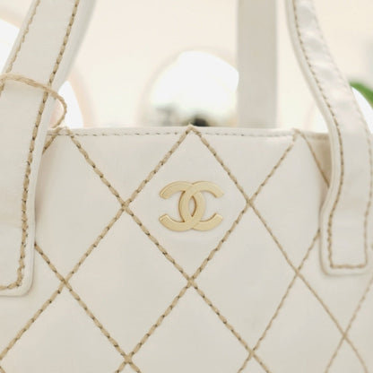Chanel vintage wild stitch cc tote bag