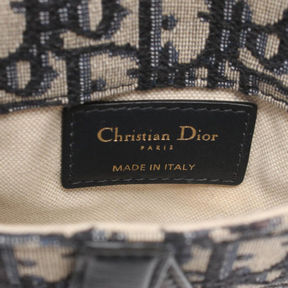 Oblique Canvas Saddle Belt Bag