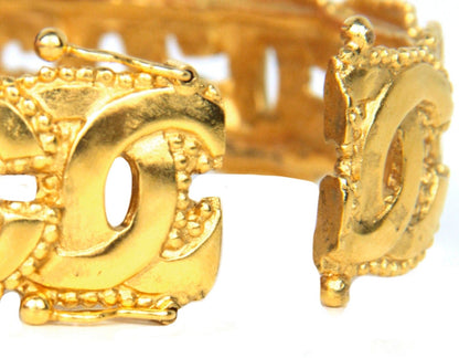 Chanel '90s Gold Vintage Multi CC Cut-Out Bangle Bracelet