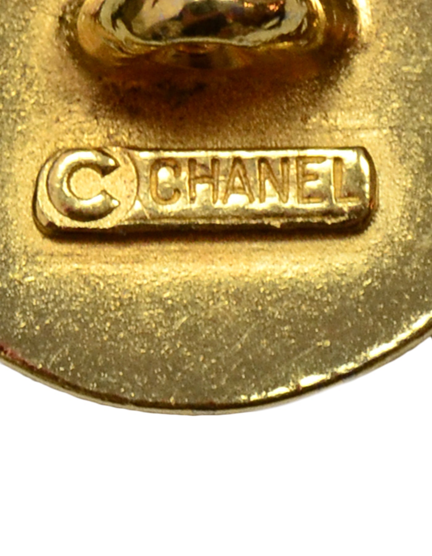 Chanel Set of 5 Coco Goldtone Vintage Buttons