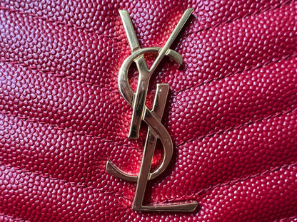 Yves Saint Laurent (YSL) Red Mini Lou Camera Bag