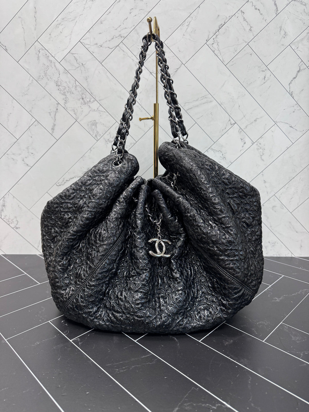 Chanel Black Moscow Cabas