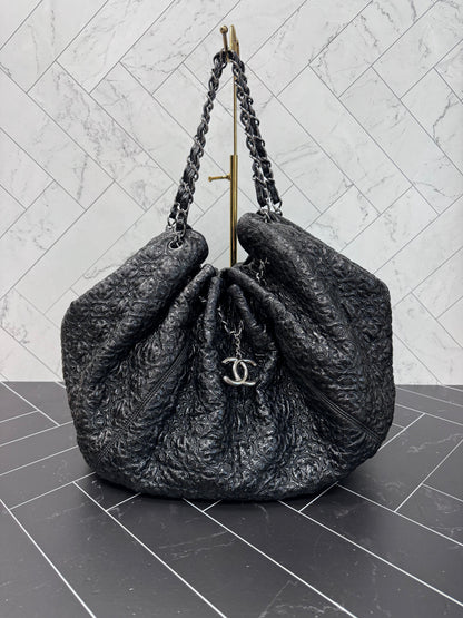 Chanel Black Moscow Cabas