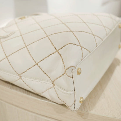Chanel vintage wild stitch cc tote bag