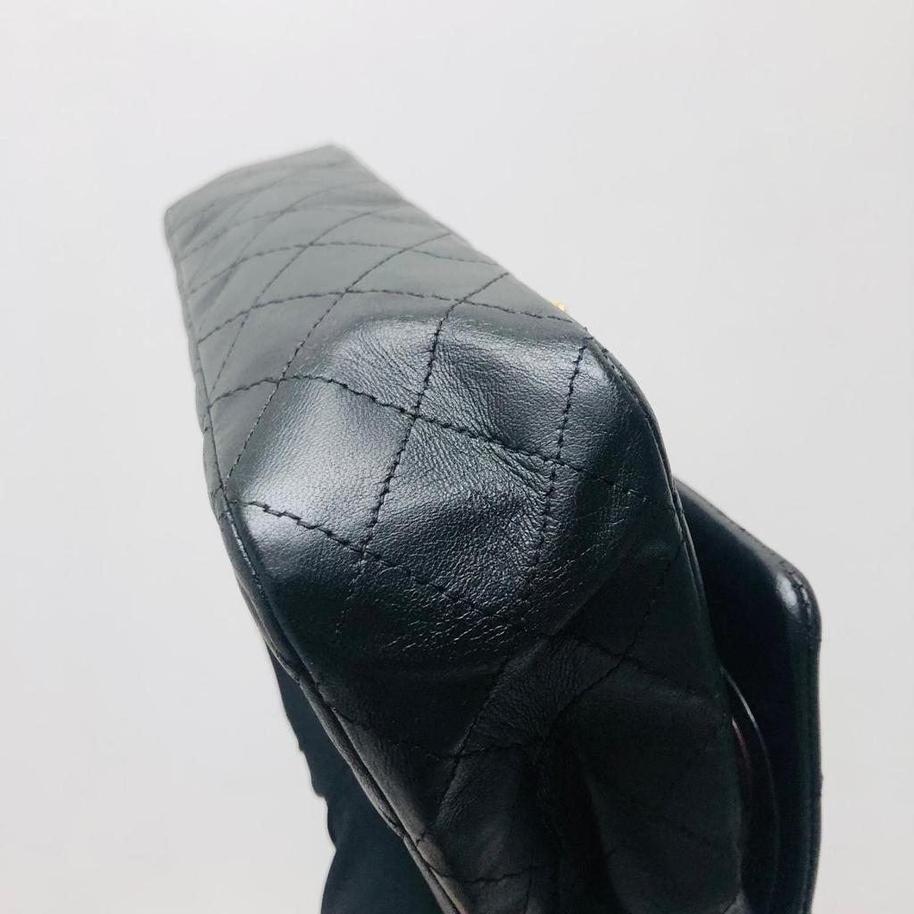 Classic Flap Black Medium Lambskin GHW