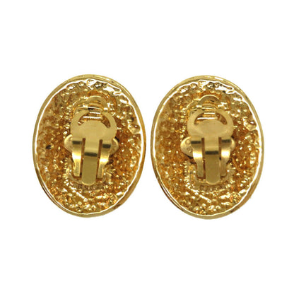 CHANEL Earring metal gold COCO Mark vintage