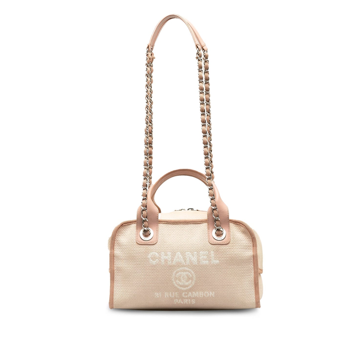 CHANEL Small Deauville Bowling Satchel