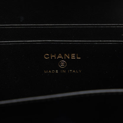 Chanel CC Caviar Filigree Vanity Bag  Leather Shoulder Bag in Excellent condition