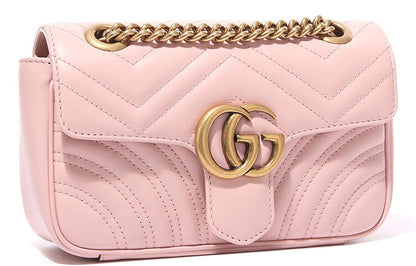 (WMNS) Gucci GG Marmont Mini-Sized Single-Shoulder Bag Pink 446744-DTDIT-5909