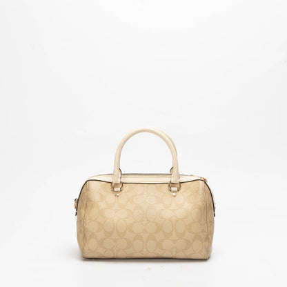 Coach House Check Top Handle Bag