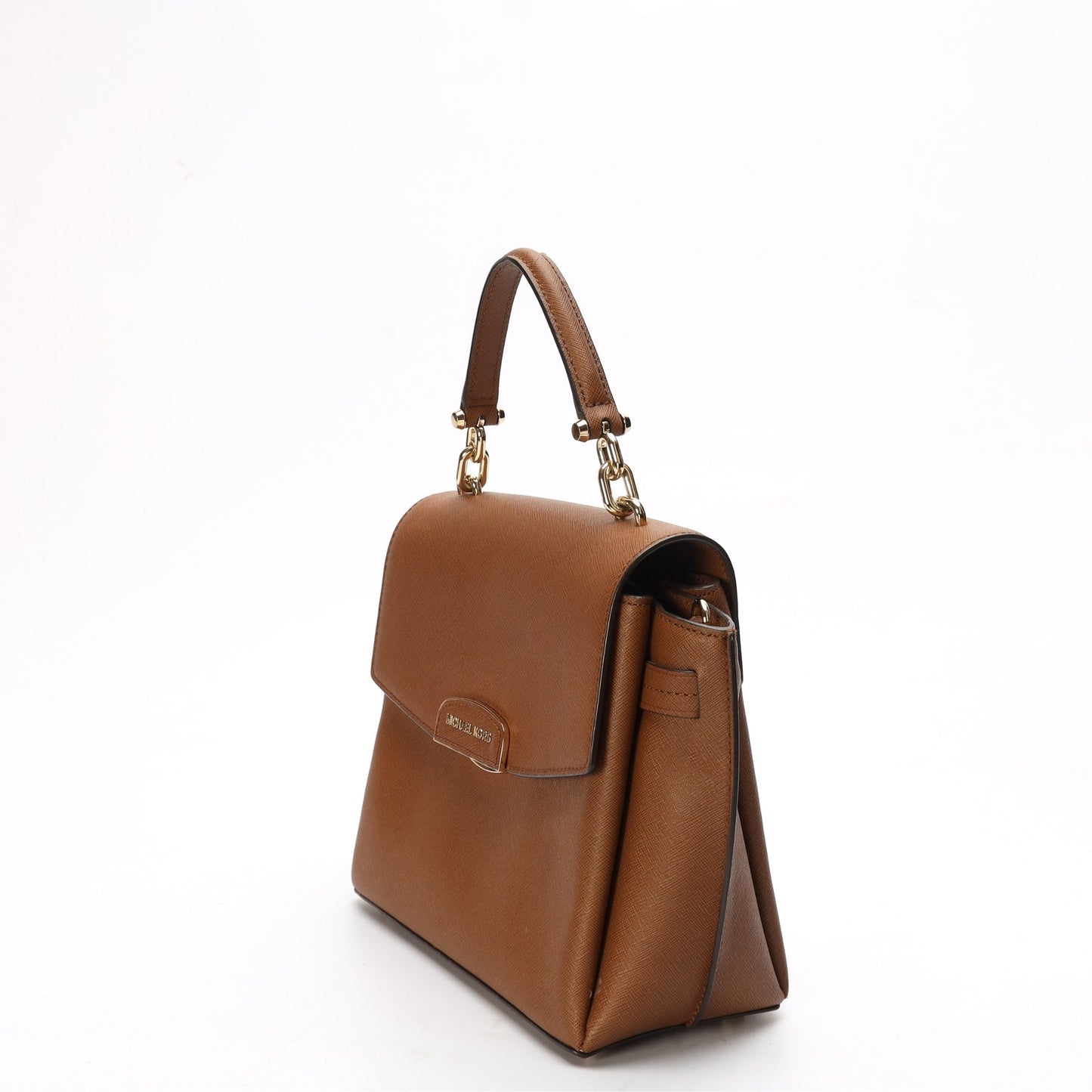 Michael Kors Rochelle Brown Convertible Satchel