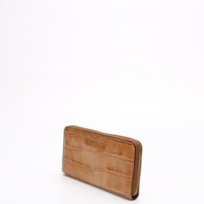 Michael Kors Crocodile Embossed Continental Wallet