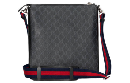 GUCCI Night Courrier Single- Shoulder Bag Black/Grey 474137-9F23N-8850