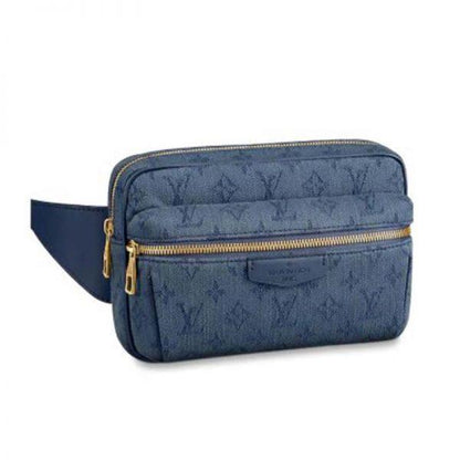 Louis Vuitton Outdoor Bumbag Denim Fabric Monogram Navy