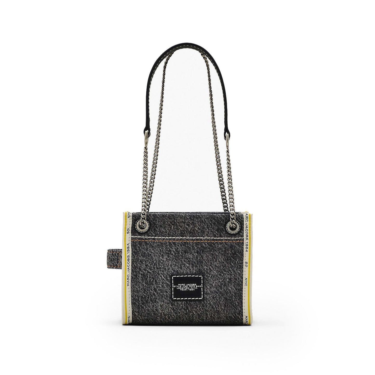 The Denim Chain Small Tote Bag