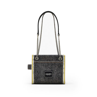 The Denim Chain Small Tote Bag