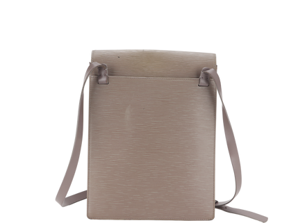LOUIS VUITTON RAMATUELLE EPI LEATHER MESSENGER LILAC NO DUST COVER