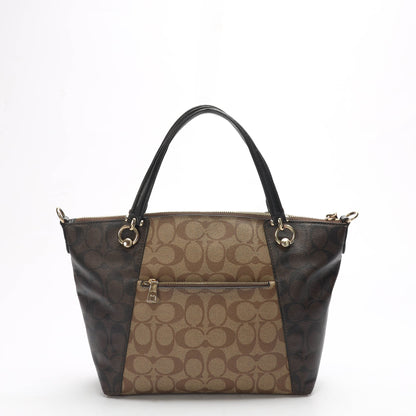 Coach Kacey Signature Canvas Convertible Satchel