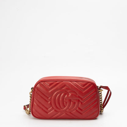Gucci GG Marmont Red Medium Shoulder Bag