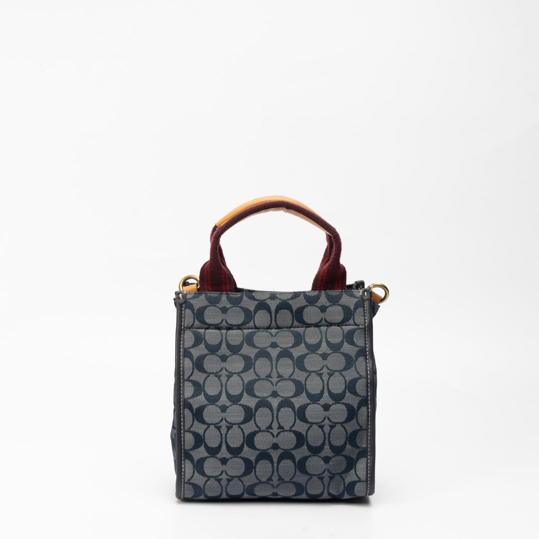 Coach Signature Chambray Crossbody Bag