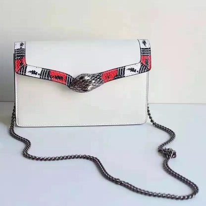 Gucci Lilith Leather Shoulder Bag White