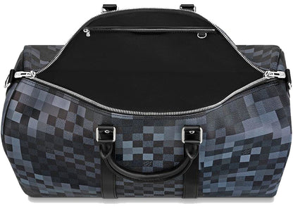 Louis Vuitton Keepall Bandoulière 50 Gray Pixel