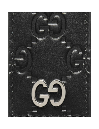 Gucci Signature Leather Keychain