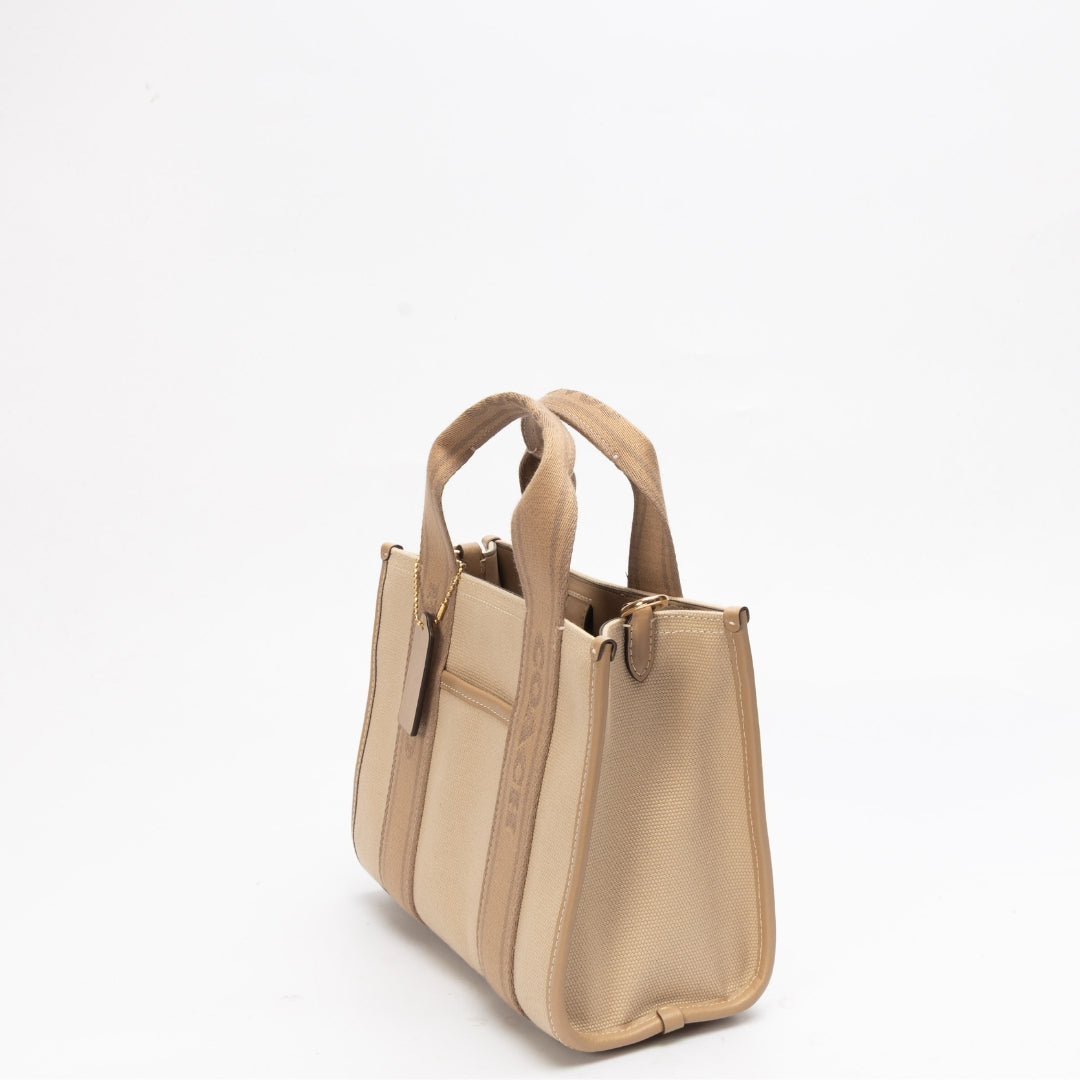 Coach Beige Smith Tote Bag 24