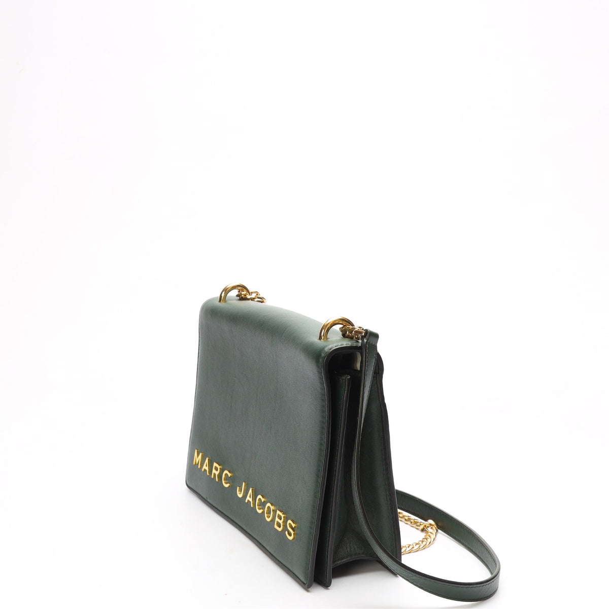 Marc Jacobs The Double Take Green Crossbody Bag