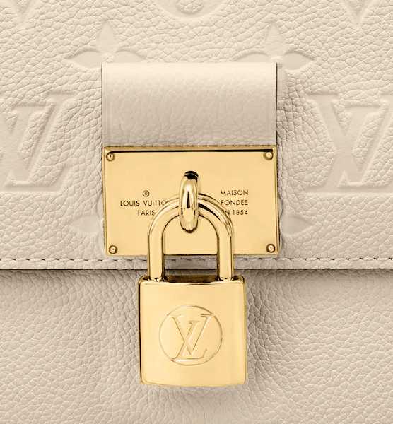 Louis Vuitton Marignan Messenger Bag Monogram Creme Caramel