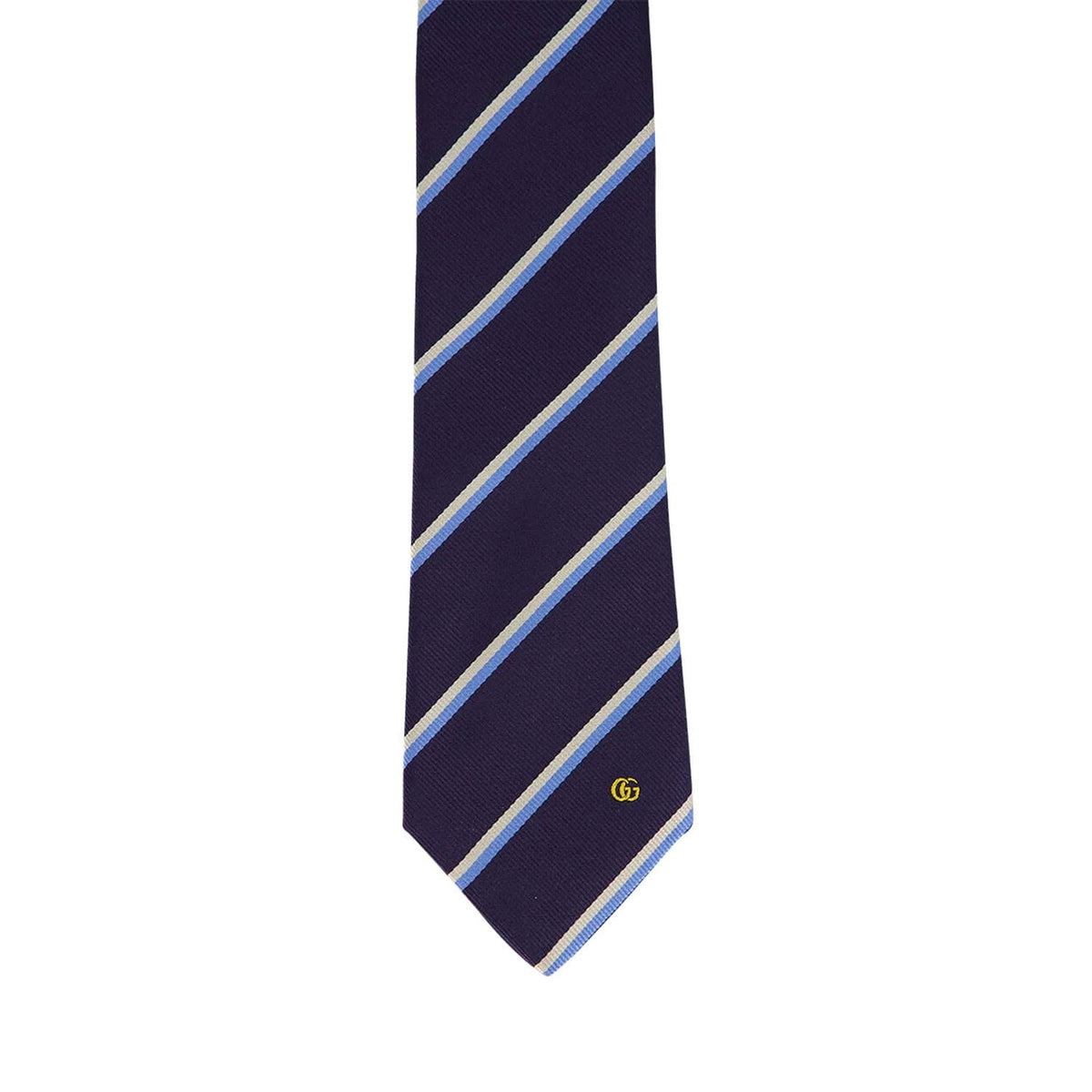 Gucci Navy Blue Silk Tie