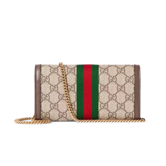 Gucci Ophidia Mini Bag On Chain